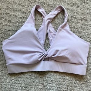 Lavender fabletics sports bra size 1X
